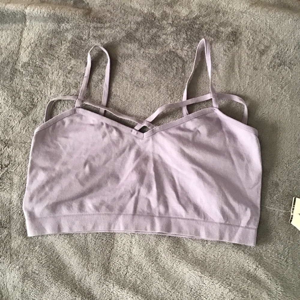 Elegant Lavender Strappy Bandeau